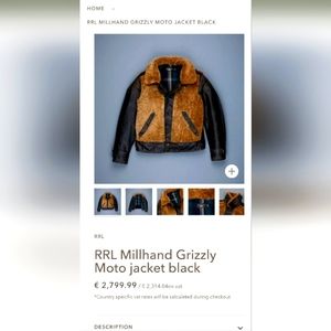 Ralph Lauren RRL authentic jacket Size L Men